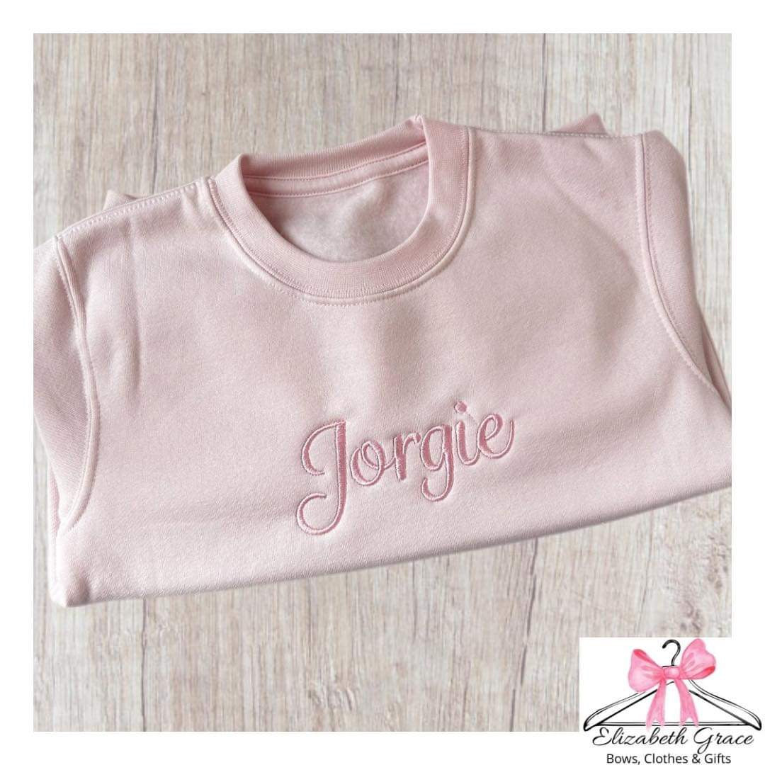 Pastel Personalised Jumpers