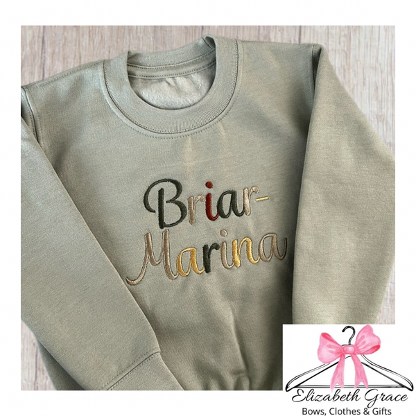 Personalised Autumn Jumpers