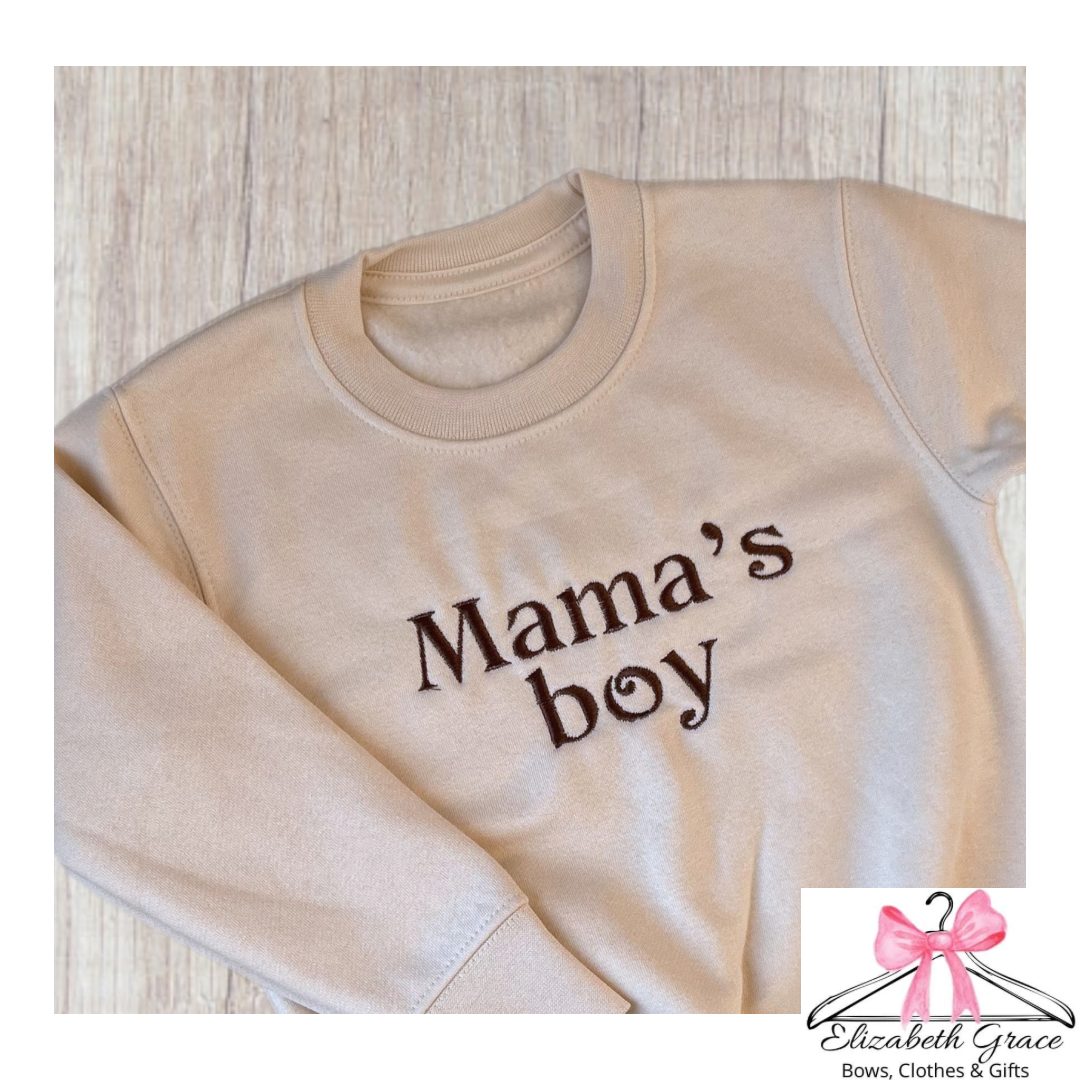 Mama’s boy/girl Jumper