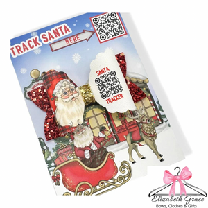 Track Santa Bow