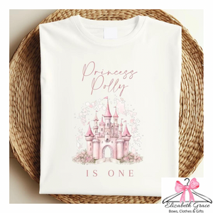 Princess Castle Birthday TShirt