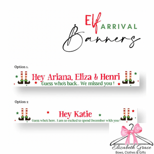 Elf Arrival Banner