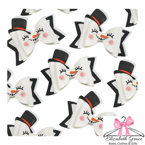 Frosty the Snowman Bow