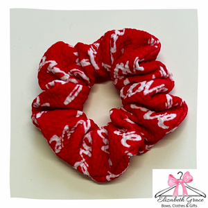 Love print Scrunchie