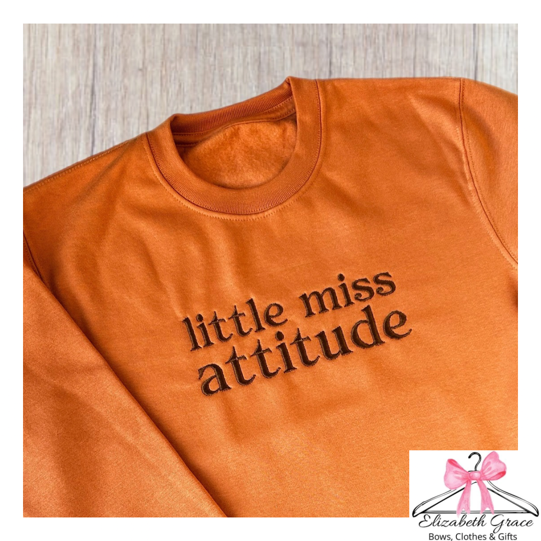 Little Miss Attitude Jumper