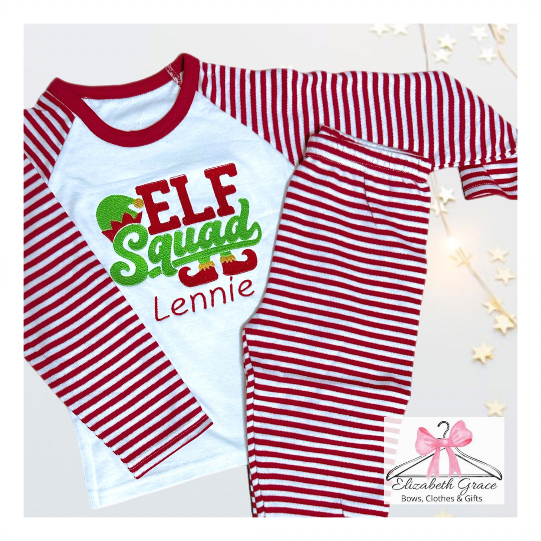 Elf Squad PJs