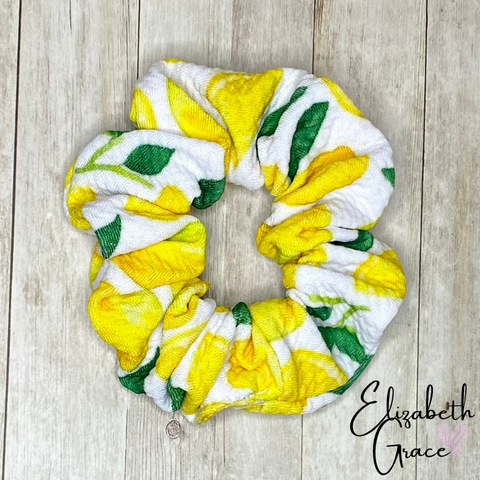 Lemon Bullet Scrunchie